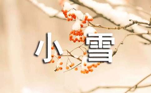 送朋友的小雪祝福语