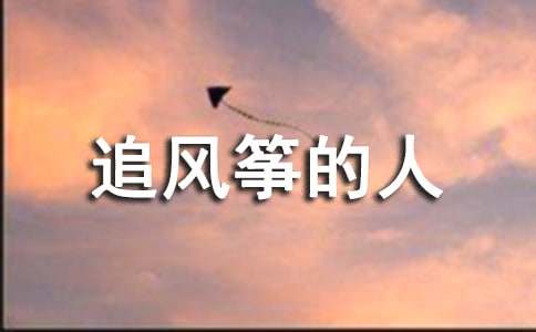 读追风筝的人有感作文